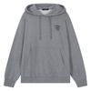 Basic Artwork Hoodie Melange Gray