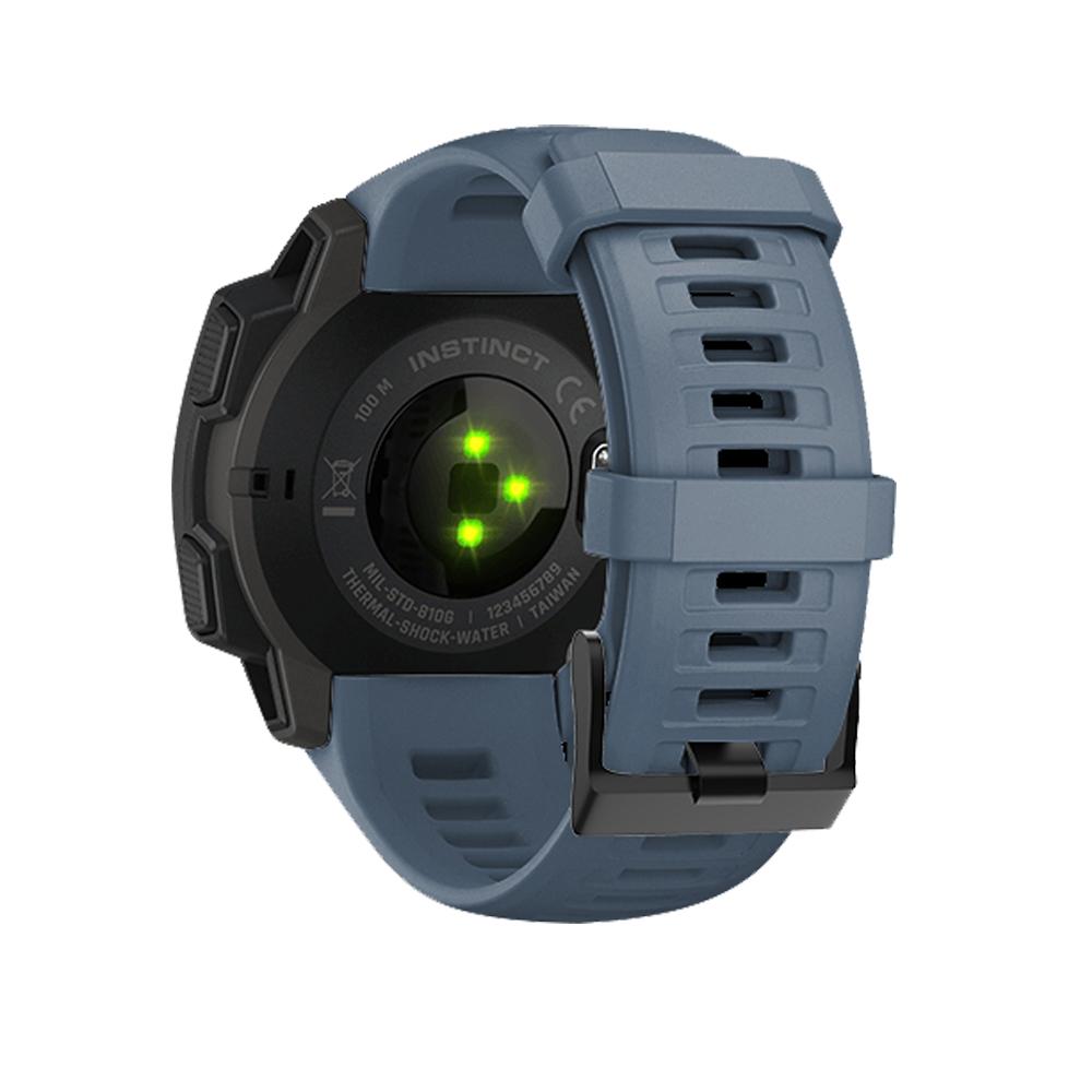 22mm Armband für Garmin Instinct / Instinct 2 Uhrenarmband Armband Sport Silikon Ersatz Armband Zubehör