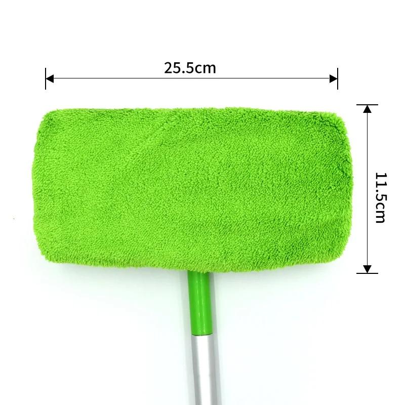 2PCS Reusable Microfiber Mop Pads Washable Pad For Swiffer Sweeper Refills Sweeping Mop Head Household Cleaning Clothes