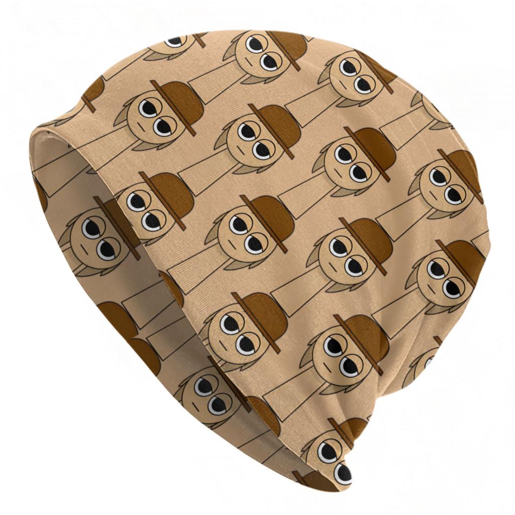 Sprunki Cartoon Anime Caps  Hip Hop Adult Street Skullies Beanies Hat Spring Warm Head Wrap Bonnet Hats