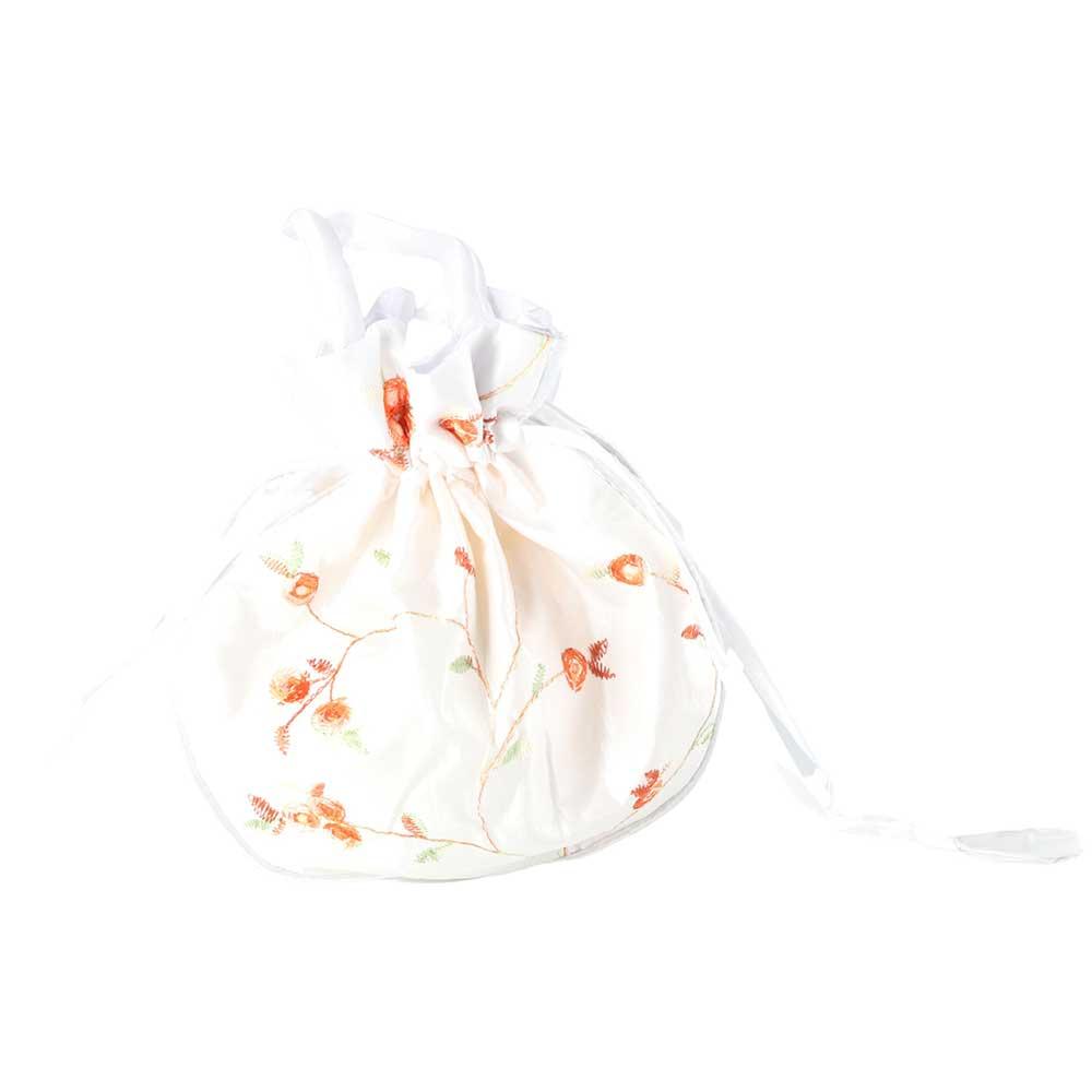 Cosmetic Bag Hanfu Drawstrings Bags Small Storage Bags Jewerly Packing Bag Women Flower Handbags
