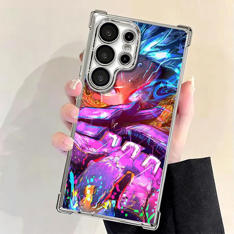 MHA My Hero Midoriya Izuku Deku Soft Phone Case For Samsung Galaxy S26 Ultra S25 Edge S24 FE S23 Plus S22 S21 + S20 Plating Anti