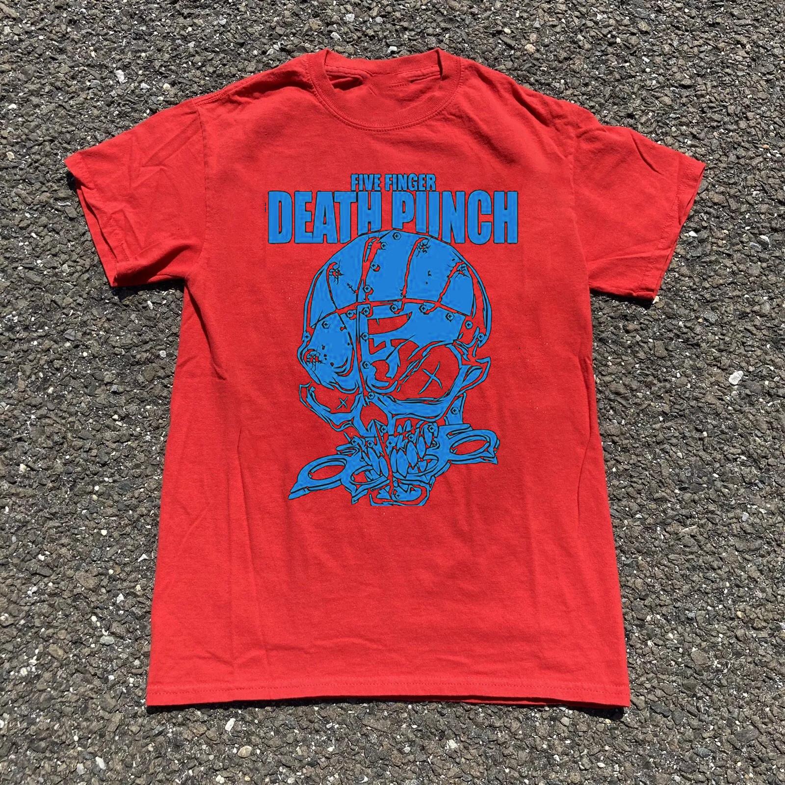 Rare Five Finger Death Punch Band Gift For Fan All Size T-shirt S