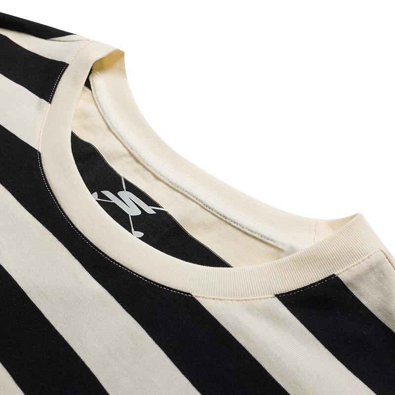 Skechers Unisex Summer Striped Short Sleeve T-shirt 2XL
