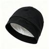 Mulberry Silk Lined Cotton Sleep Cap: Comfortable, Elastic Headwrap for Postpartum and Air Conditioning