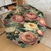 1 Stück Blumenmuster Blumen Schirm-8-Rippen verstärkt Tragbar Faltbar Reise Geeignet für alle Jahreszeiten Outdoor Tägliche Nutzung-Z0469