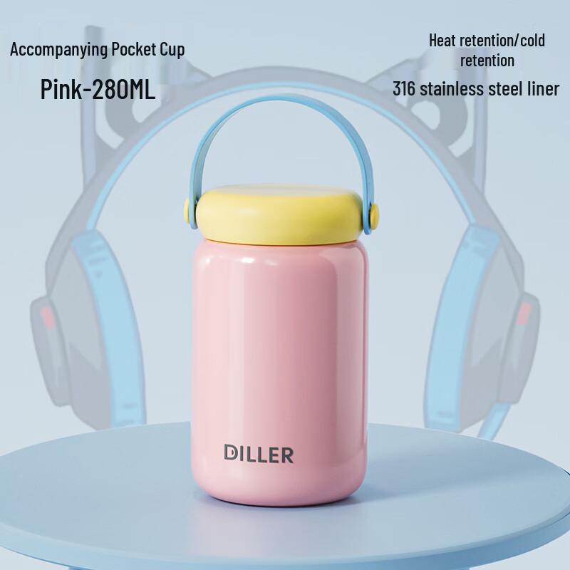 Diller Mini Portable 316 Stainless Steel Thermos