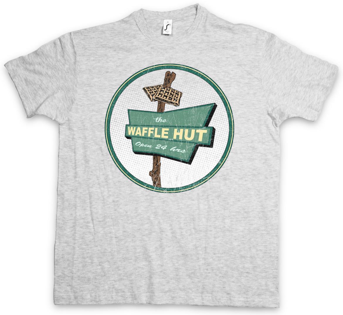 The Waffle Hut I T-Shirt Fargo Company Diner Restaurant Bar Sign Logo Symbol S
