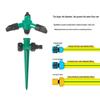360° Rotating Garden Sprinkler with Triangle Nozzle