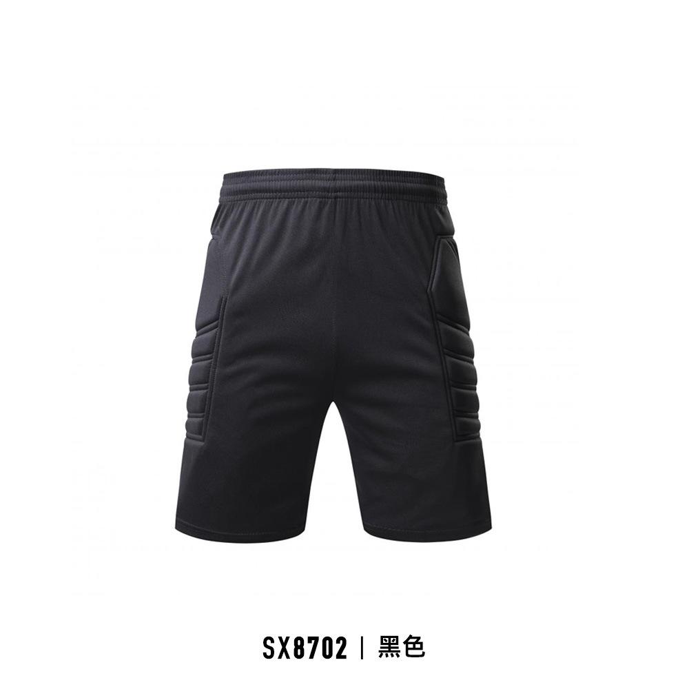 Спортивная футбольная вратарская форма для мальчиков, вратарская форма с длинным рукавом, губчатые накладки, игровая тренировочная форма 2XS（125-135cm）