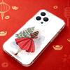 Christmas Tree Girl GiftS Transparent Soft Case for iPhone 17,16,15,14,13,12,11,Pro,Max,Plus, X,XS,XR,SE4,E Mini