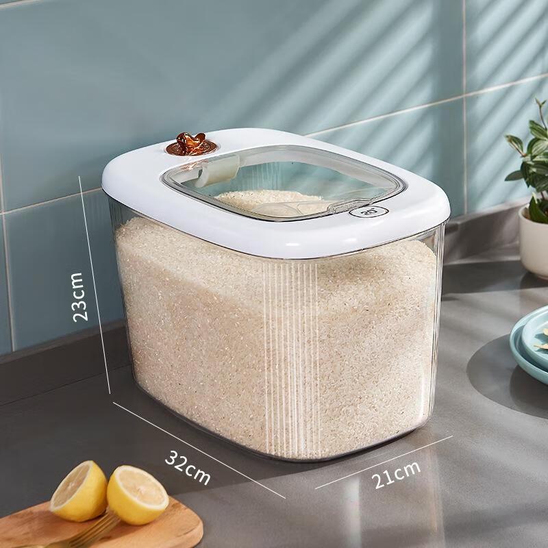 Vango Large White Insect-Proof Rice & Flour Storage Container