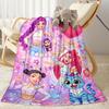 Dreamy Stars Cats Blanket Soft & Cozy Suitable for Bed Office Chair Four Seasons Universal Stylish Decor Birthday Christmas Gift Blanket