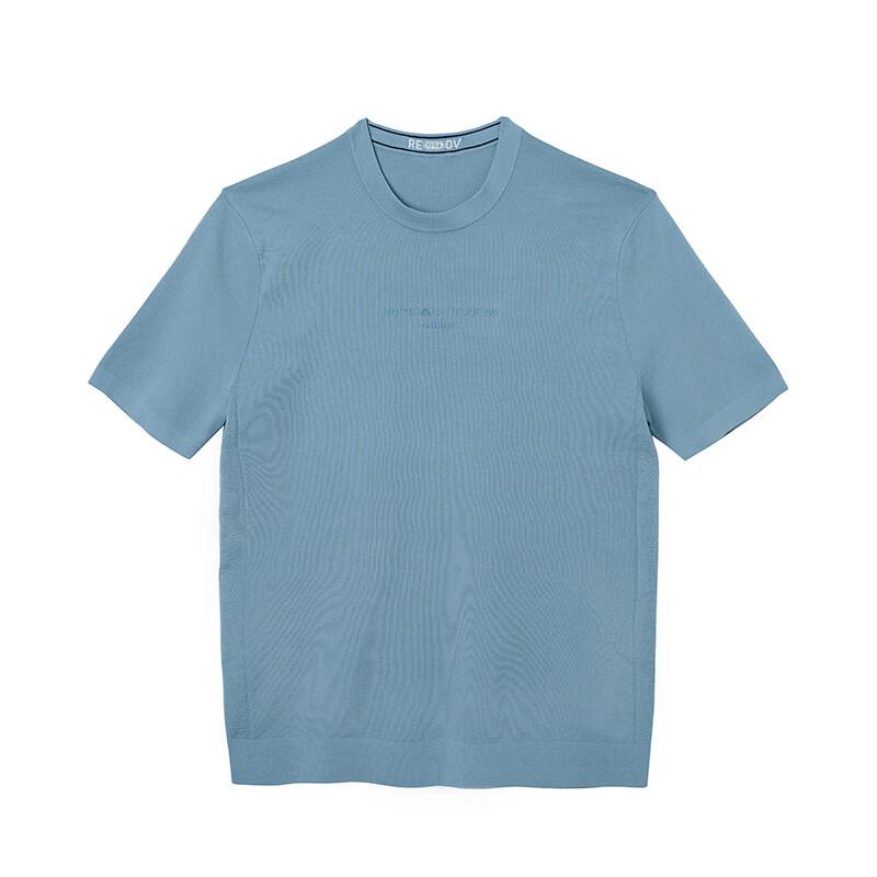 VICUTU Men's Business Casual Short-Sleeve Knit Top