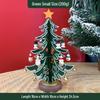Children's DIY Wooden Christmas Tree Ornament Set - 3-Piece Educational Handmade Decorations