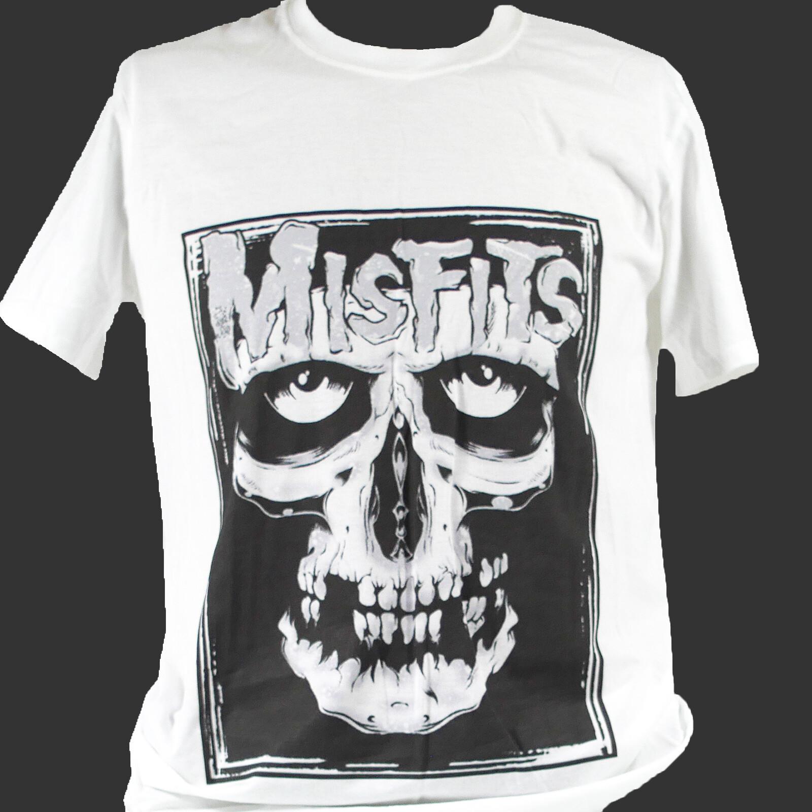 MISFITS METAL GOTH PUNK ROCK T-Shirt Mens Womens Tees Top unisex S-3XL L