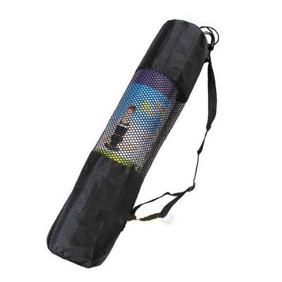 Portable Yoga Pilates Mat Adjustable Strap Nylon Bag Satchel Carrier Mesh