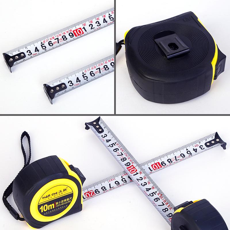 Drop-Resistant Steel Tape Measure - 3m, 5m, 7.5m, 10m for Household Masonry Measurement