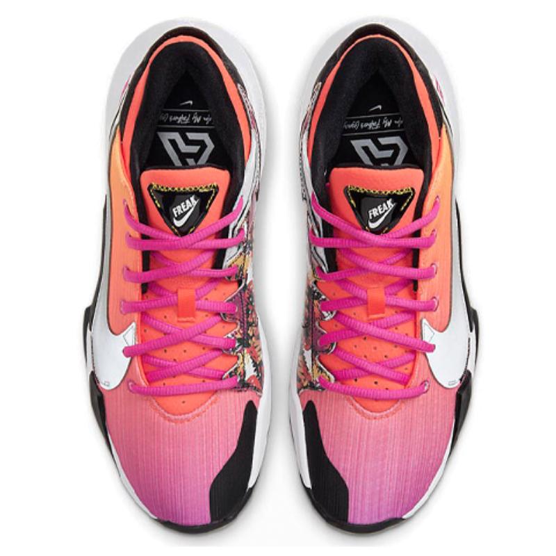 Nike Zoom Freak 2 Bright Crimson Fire Pink Sneakers casual DB4689-600