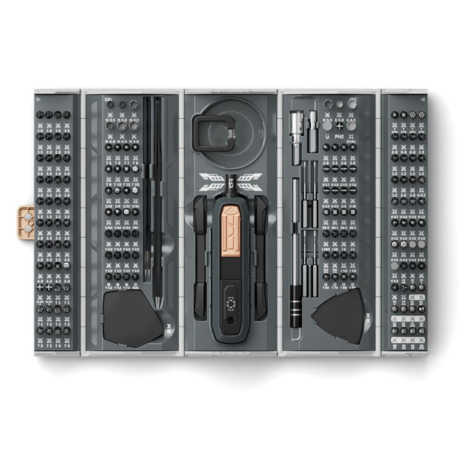 

180 in 1 Precision Screwdriver Set Computer Screwdriver Kit Professional Magnetic Repair Tool for Laptop Phone Console 1