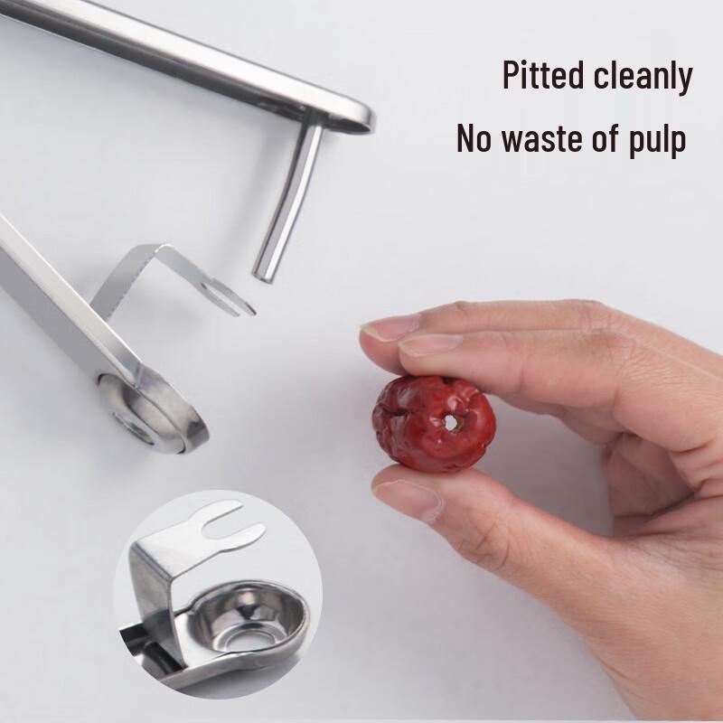 ZISIZ Stainless Steel Fruit Pitter