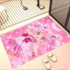 Sailor Moon Print Rug, Washable Floor Carpet, For Entryway Dorm Laundry Room Office Study, Home Decor Birthday Christmas Gift