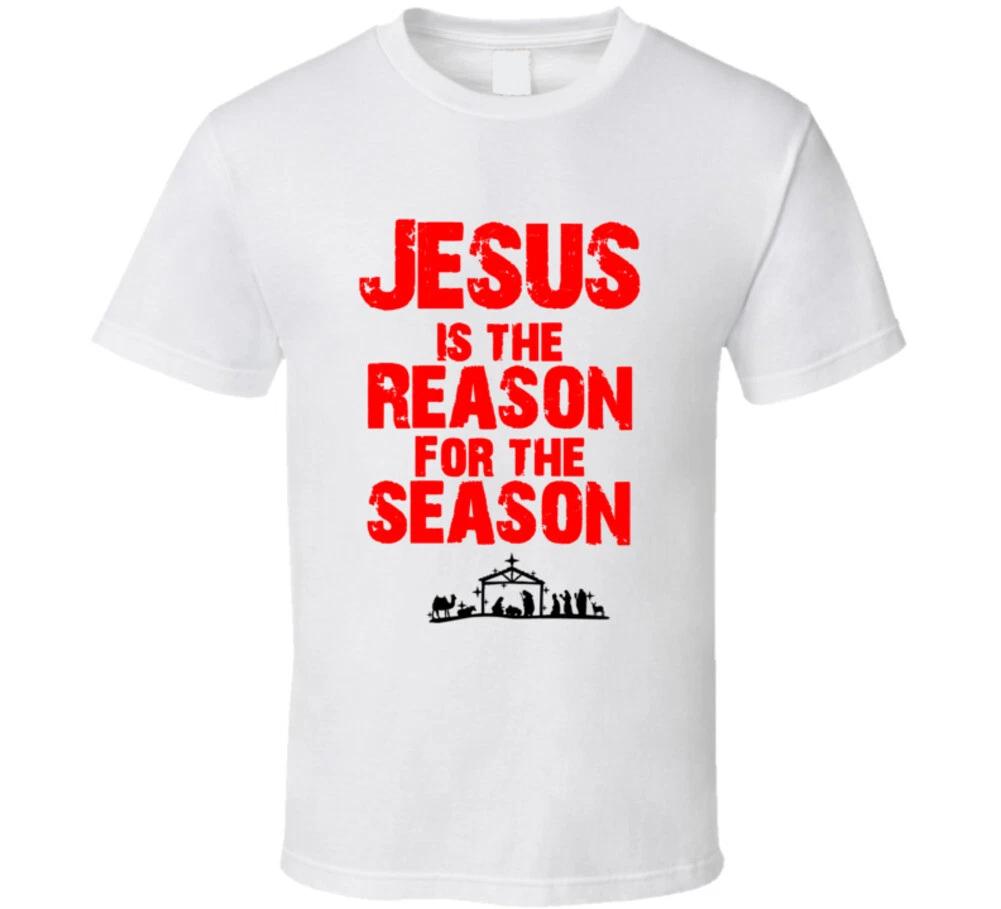 

Jesus Is The Reason For The Season Christmas Christian Gift T Shirt XL
