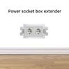 Electrical Outlet Box Extenders with Screws Multifunction Outlet Extender Upgrades for 1 Gang Power Switches Application