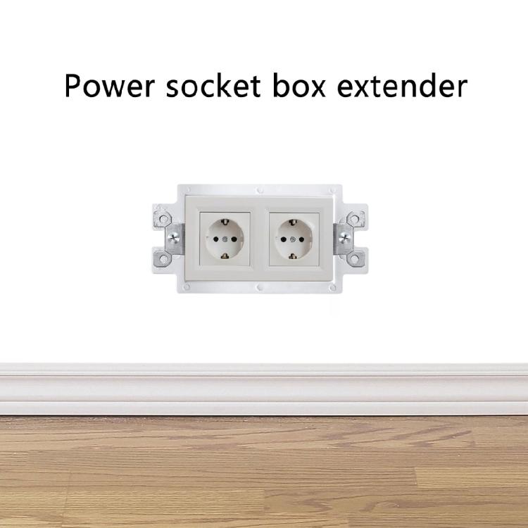 Electrical Outlet Box Extenders with Screws Multifunction Outlet Extender Upgrades for 1 Gang Power Switches Application