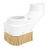 Spindle Dust Boot Shoe 80mm CNC Spindle Motor Double Door Brush Dust Cover Cleaner Engraving Milling Machine