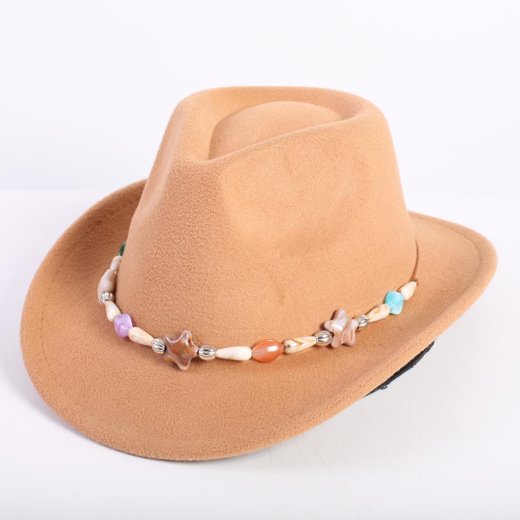 Popular children's fashion cute western cowboy hat, small rancher outdoor children's jazz hat