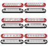 DaierTek Car Terminal Block Negative Bus Bar 12V 150A Terminal Block 12V Power Distribution Block M8 Termianl Bus for Automotive