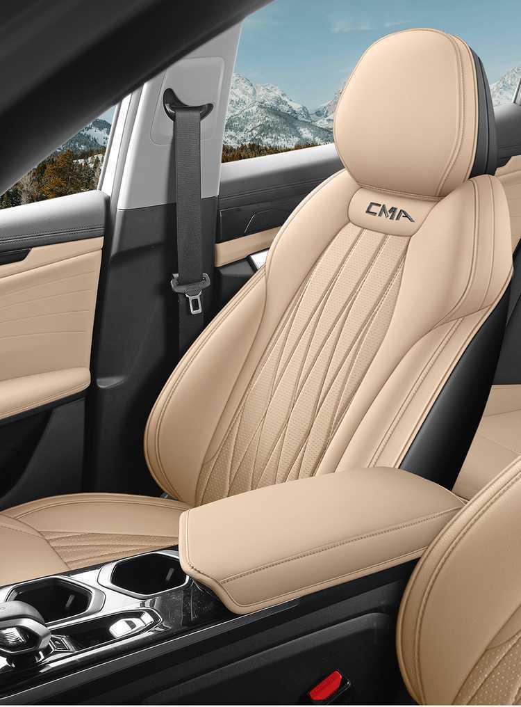 All-Season Seat Covers for 25 Geely Boyue L Models & Cushions for 24 Models - Complete Coverage