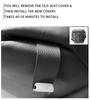 Driver Bottom Seat Cover PU Leather For 1999 To 02 Chevy Silverado 1500hd 2500hd