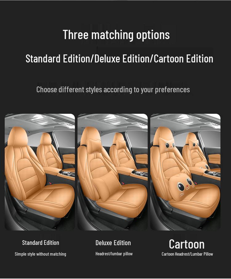 2026 Sylphy 15th Gen Leather Car Seat Covers - 1.6L CVT Tech Edition Full Coverage Cushions
