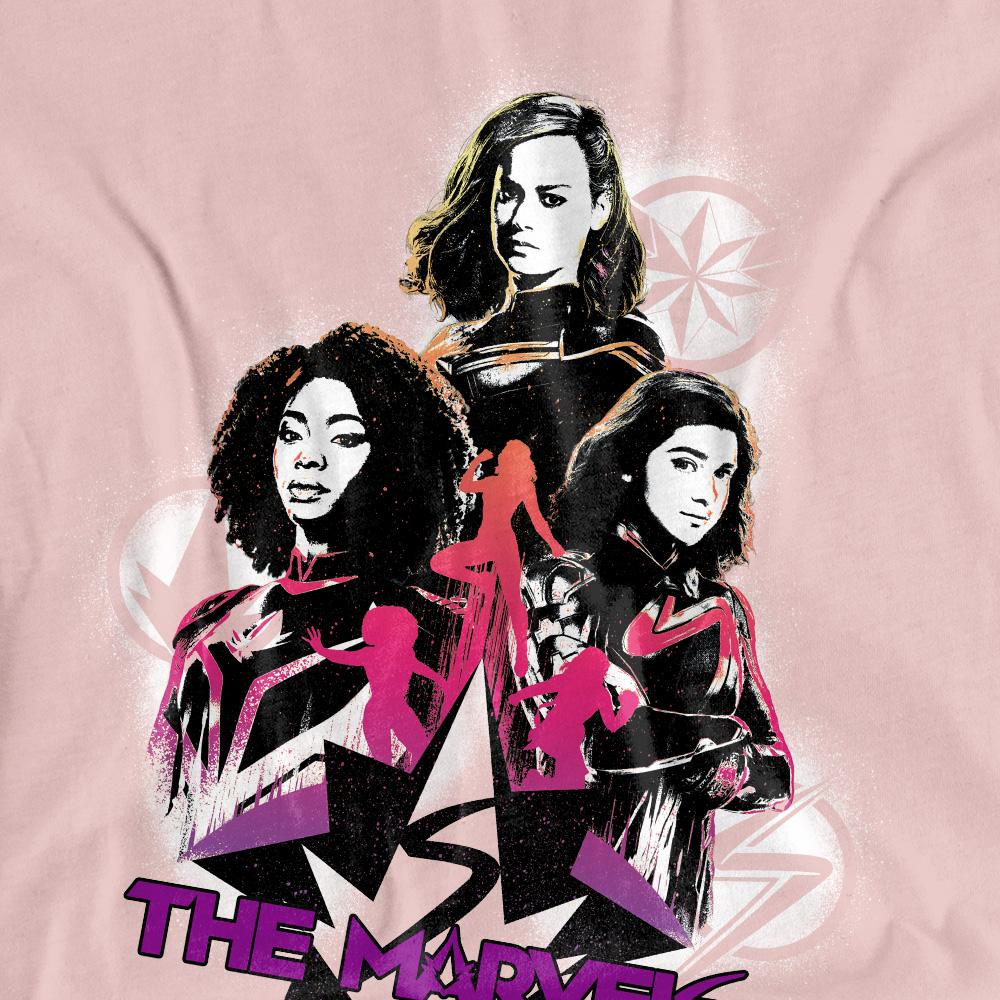 The Marvels Womens/Ladies Graffiti T-Shirt