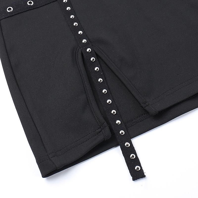 European Style Sexy Slim Fit Open-Back Dress - Summer 2024 Hip-Hugging Design for Women