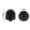 Toilet Bowl Brush Holder For Bathroom Wall Mounted Glass /stainless
