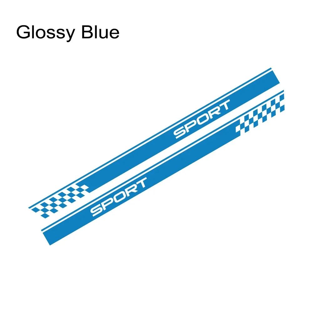 Car Racing Side Body Vinyl Trim Graphic Sticker Decal for MINI Cooper S One JCW F55 F56 F60 R55 R56 R60 Car Exterior Accessories