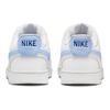 Nike Court Vision 1 Låg Bekväm Lågtoppad Skateboardskor Dam Vit Blå CD5434-115