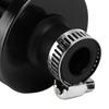13mm/0.5in Mini Air Intake Filter Vent Crankcase Breather Universal Car Accessory Noire