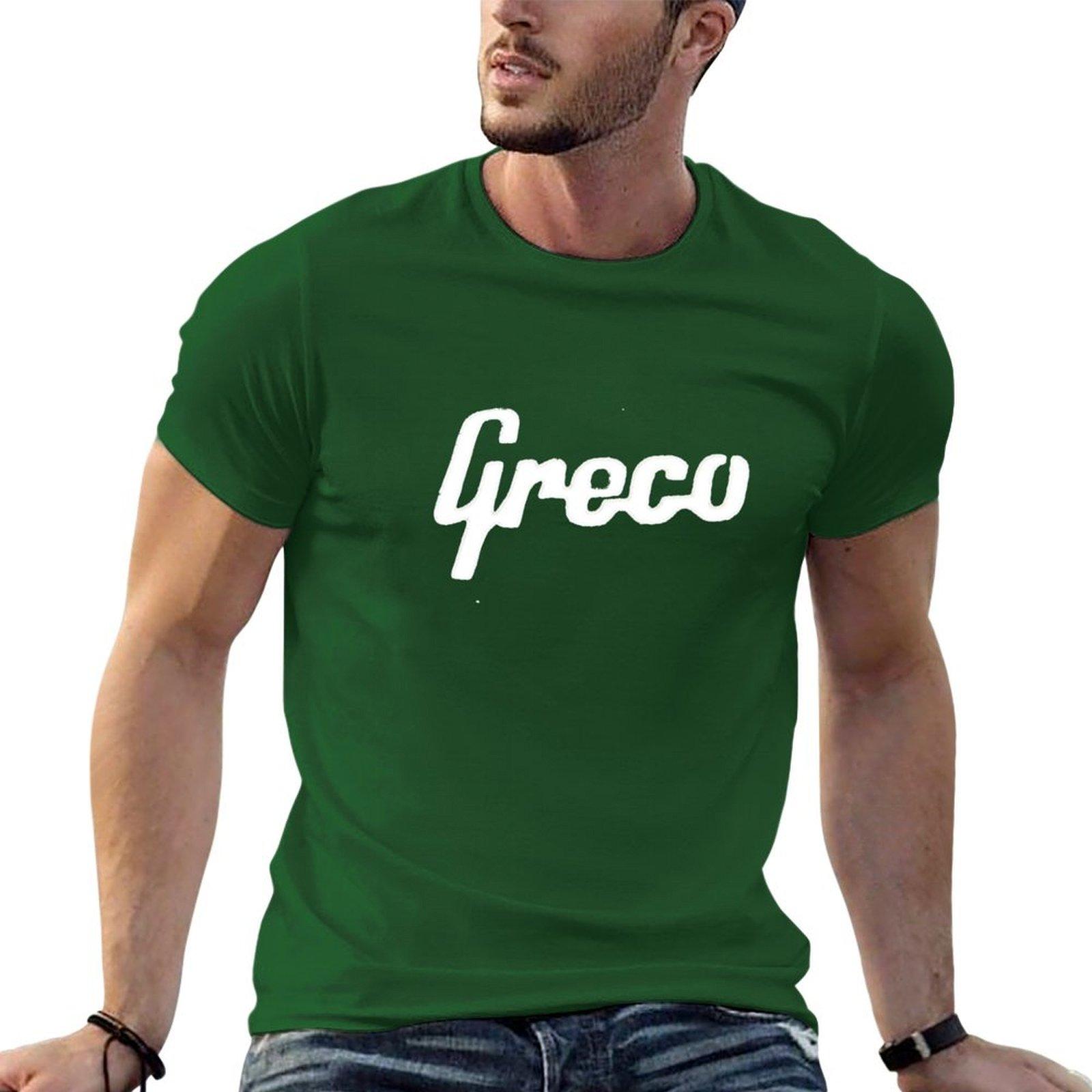 

Greco Guitar T-Shirt summer top anime stuff t shirt for men 4XL