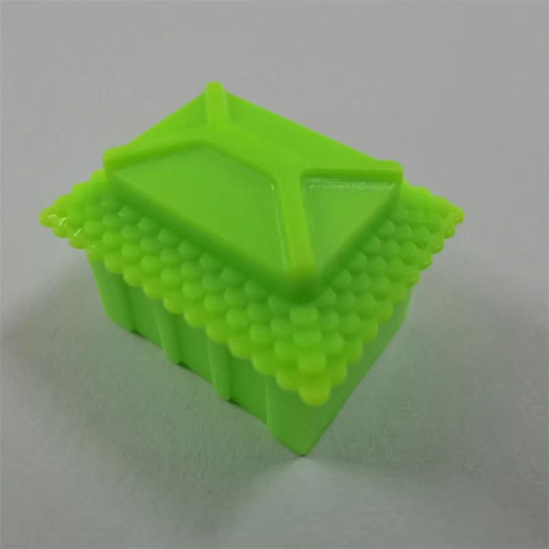 60Pcs/Set Sales Of Monopoly Game Chess House, Hotel, Three-Dimensional Small House Accessories