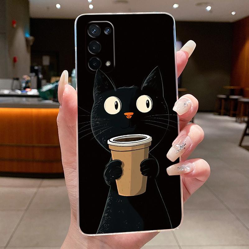 Casing For OPPO A74 5G CPH2197 Phone Case Luxury Dragon Cute Cool Boys Girls Pattern Soft silicone Back Cover Transparent Shell
