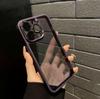 Estuche Metálico Premium para Lente para iPhone 17 Pro Max - Transparente, Funda Protectora de Cobertura Total para Apple 16