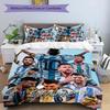 Messi World Cup Champion Personalized Name Bedding Set,Cozy Bed Linen for Teen Boys Bedroom Decoration,Perfect Birthday Gift,Washable Duvet Cover with