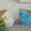 3D Sheep Silicone Mold Non-Stick Easy Release Reusable Mould for Homemade Soap Candle Gypsum Home Decor Gifts Making