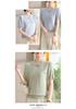 Chic Knitted Short Sleeve Summer Top for Women - Age-Defying Fashion for Middle-Aged and Elderly