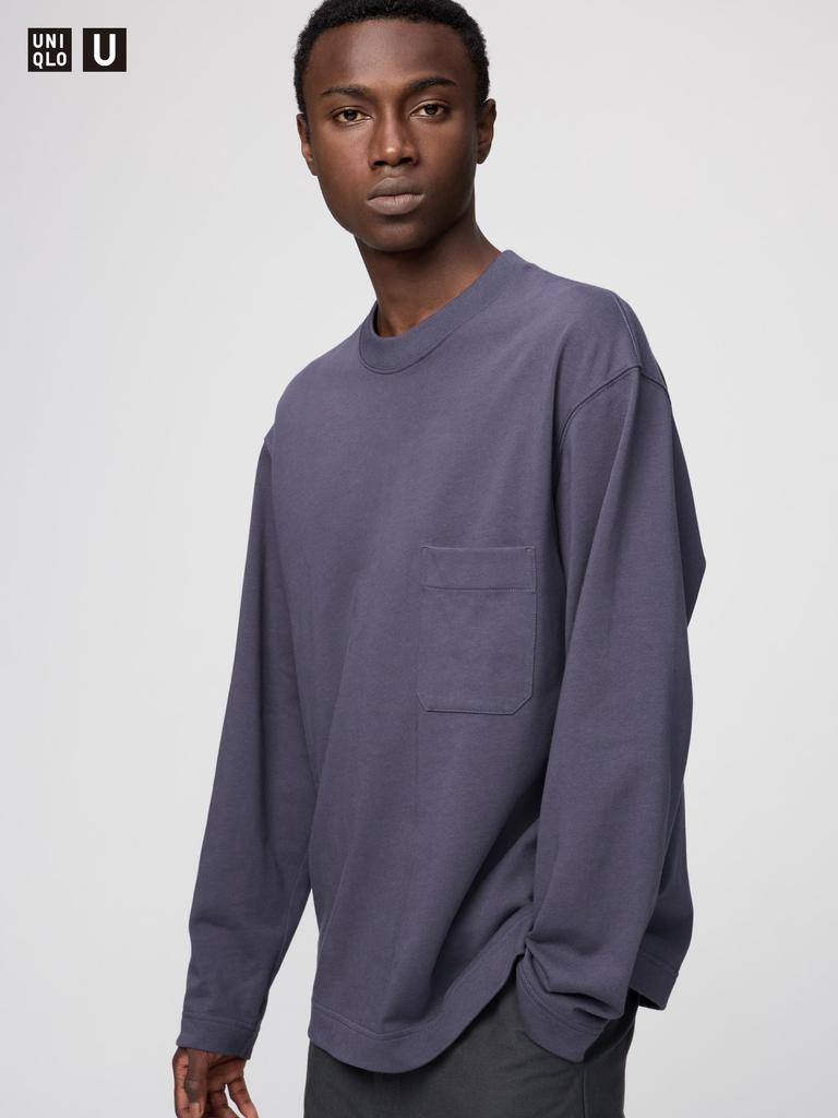 Uniqlo Japan Crew Neck Long Sleeve T shirT