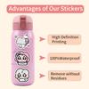 60 Neue Nobi Rabbit Cartoon Graffiti Aufkleber Dekorative Kühlschrank Roller DIY Aufkleber